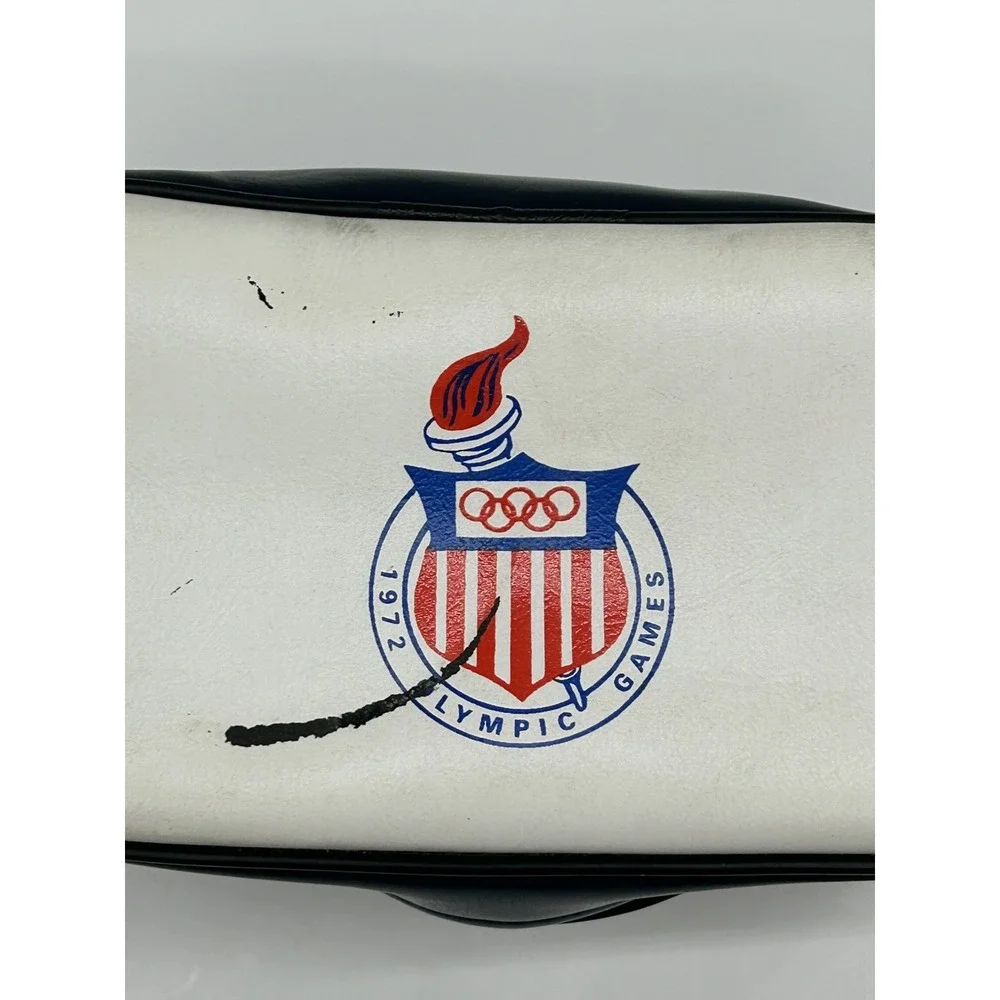 Vintage Kodak 1972 Olympic Games Camera Carrying Bag Case USA With Strap 35mm